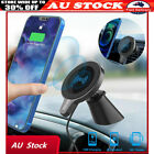 Magnetic Wireless Car Charger Mount Holder For Samsung Iphone 12/11 Pro Max Mini