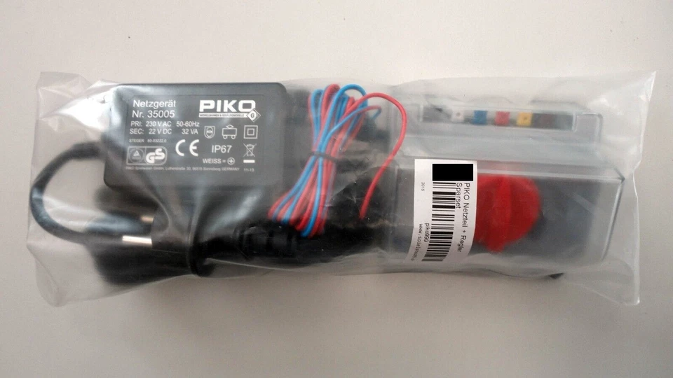Piko Economy Set G Power Supply/Controller/Connection Cable for Garden Railway Track G New - Image 1 of 1