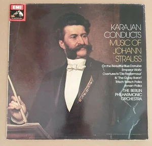 ASD 3132 Karajan Conducts Music Of Johann Strauss - Rare EMI Rare First Edition - Picture 1 of 4