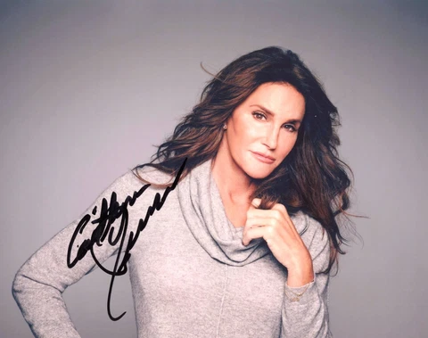 Caitlyn Jenner Signed 10x8 Photo  AFTAL#217 OnlineCOA Cover