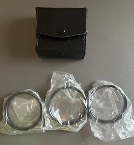 Tiffen 52mm Close-Up +1 +2 +4 Lens Filter Kit with Case - Picture 1 of 1