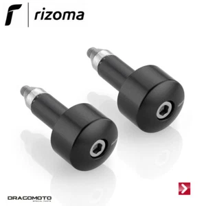 KAWASAKI Ninja 650 2017-2019 Handlebar ends RIZOMA MA534B Black - Picture 1 of 3