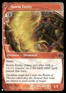 Storm Entity Future Sight MTG Magic the Gathering card - Picture 1 of 2