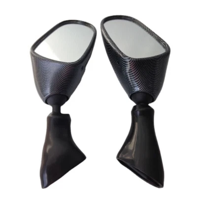 Espejos retrovisores laterales izquierdo+derecho para Suzuki Katana GSX600F GSX750F 98-06 carbono Foto 1 de 4