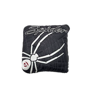 Taylormade Spider Mallet Putter Headcover - Black & White w/Red Logo Taylor Made - Picture 1 of 5