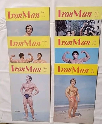 Iron Man Magazine 1977, Jan. Mar. May. Jul. Sep. Nov. - Image 1 of 4
