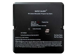 MTI 45-742-BL Safe-T-Alert 45 Series RV Dual CO/LP Alarm - Black, Flush Mount - Picture 1 of 3