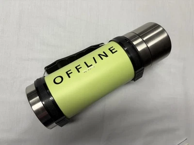 Offline By Aerie Термос из Нержавеющей Стали Кувшин Вакуумное Уплотнение Ручка Новый без ценников - Изображение 1 из 3