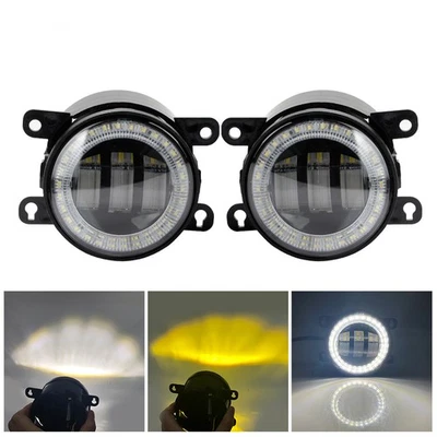 Car Waterproof Eye Fog Light Lamp for Honda Civic 1973-2023 With Yellow Color - Image 1 of 4