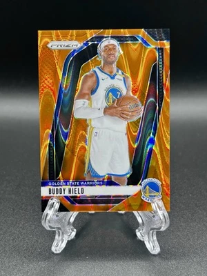 2024-25 Panini Prizm Basketball Buddy Hield Orange Seismic/199 #200 - Image 1 of 2