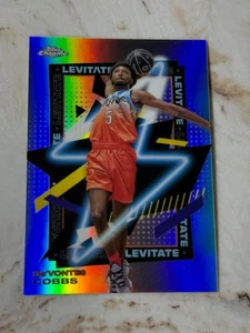 DE'VONTES COBBS - 22 TOPPS CHROME OTE BASKETBALL FUTURE PROBLEM REFRACTOR ROOKIE - Picture 1 of 2