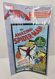 Marvel Comics Amazing Spider-Man #1 y juego de estampillas edición limitada 2007 USPS leer - Imagen 1 de 4