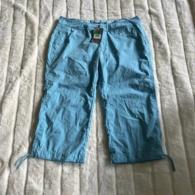 Pantalones capri para mujer Nike XL azul cielo Foto 1 de 4