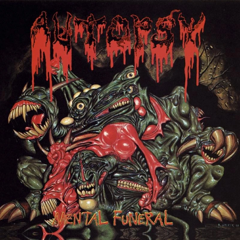 Autopsy Mental Funeral LP Vinyl VILELP25 NEW - Image 1 of 1