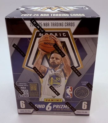 2024-25 Panini Mosaic NBA Basketball (Blaster Box) Factory Sealed Brand New