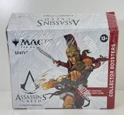 Magic the Gathering: Assassins Creed Collector Booster Box -Damaged Factory Seal - image 1 of 3