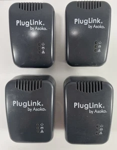 Lot of (4) PlugLink Asoka 9650 Ethernet Adapter Model PL9650-ETH - Picture 1 of 4