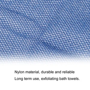 2 Packs African Bathing Net Nylon Long Bath Towels Exfoliating Bath Cloth Bl AP9 - Picture 1 of 22