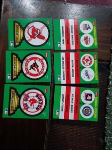 Fleers Sticker / 6 Karten Lot 1988 - Bild 1 von 2