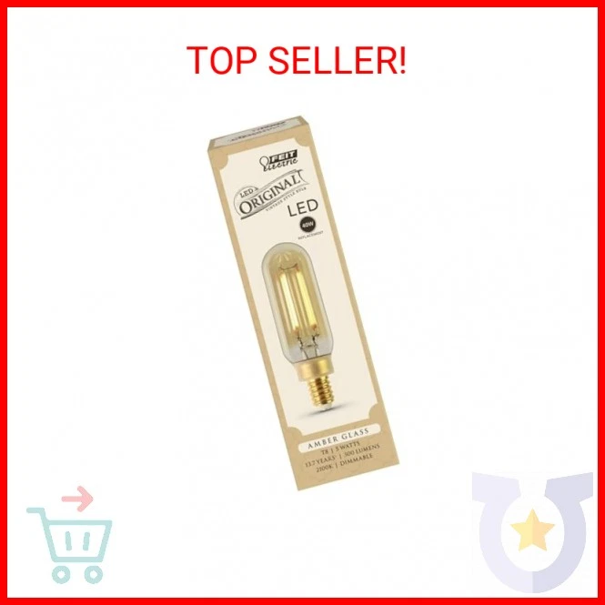 Feit Electric LED DIM T8 E12 40W AM - Image 1 of 2