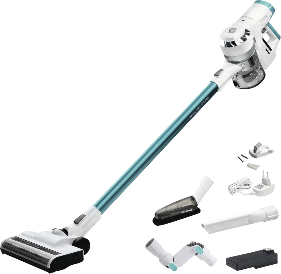 Genius Akku-Stielsauger INVICTUS X3 Set 13-tlg Li-Ionen-Akkusystem 18 V.