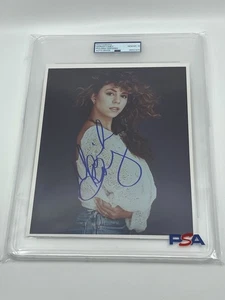 Mariah Carey Cantante Compositora Firmado Autógrafo 8 x 10 Foto PSA DNA Auto 10 - Imagen 1 de 6