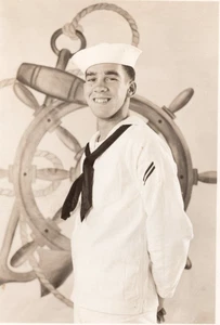 U.S. Navy sailor Kodak RPPC - Picture 1 of 3
