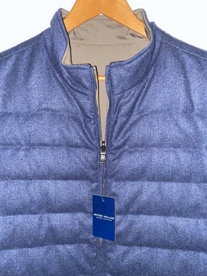 Peter Millar Crown Crafted Whistler Reversible Vest XX/L MSRP 595$ - Image 1 of 4
