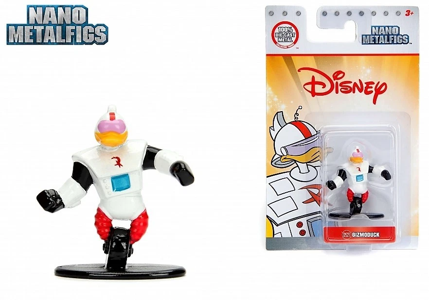 Nano Metalfigs Disney Scrooge Ds18 Gizmoduck Ds21 Peter Pan Ds22 Darkwing Duck