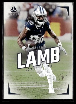 CeeDee Lamb #17 2024 Panini Luminance Dallas Cowboys - Image 1 of 2