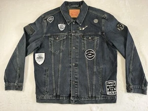 Levi’s Limited Edition Patch Denim Trucker Jacket Size XXL NWT - Bild 1 von 24
