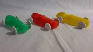 3 AUTOCORSA (1 Maserati + 2 Mercedes) MADE IN W.GERMANY anni'60 in plastica - Foto 1 di 11