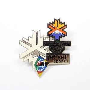 Jet Set deportivo de los Juegos Olímpicos de Salt Lake 2002 solapa esmalte coleccionable - Imagen 1 de 3