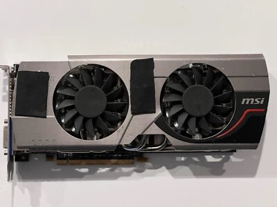 MSI Radeon HD 6950 TWIN FROZR III PE OC 2GB GDDR5 PCIe Graphic Card - Image 1 of 4