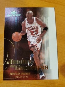2003-04 Upper Deck MVP A Tribute to Greatness Gold Foil Michael Jordan #MJ7 