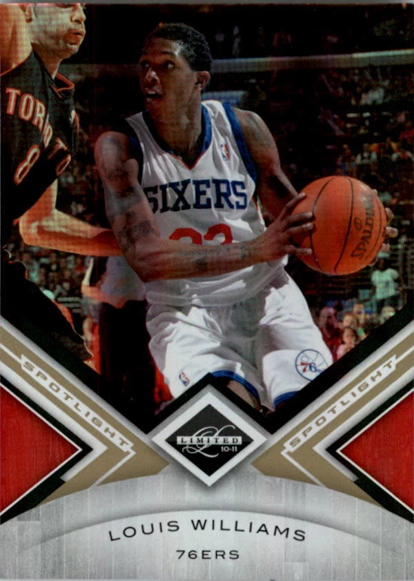 2010-11 Limited Gold Spotlight #15 Louis Williams/49 - NM-MT - Image 1 of 2