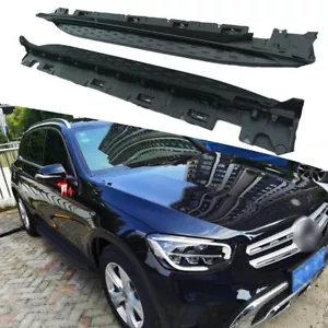 2PCS Running Board Side Step Nerf Bars Fits For Mercedes Benz GLC X253 2016-2022 - Picture 1 of 5