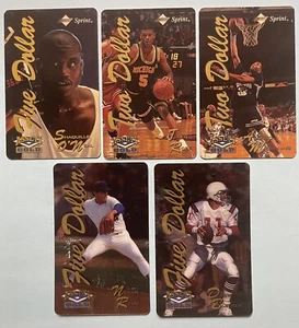 1995 Classic Sports Phone Cards - Picture 1 of 7