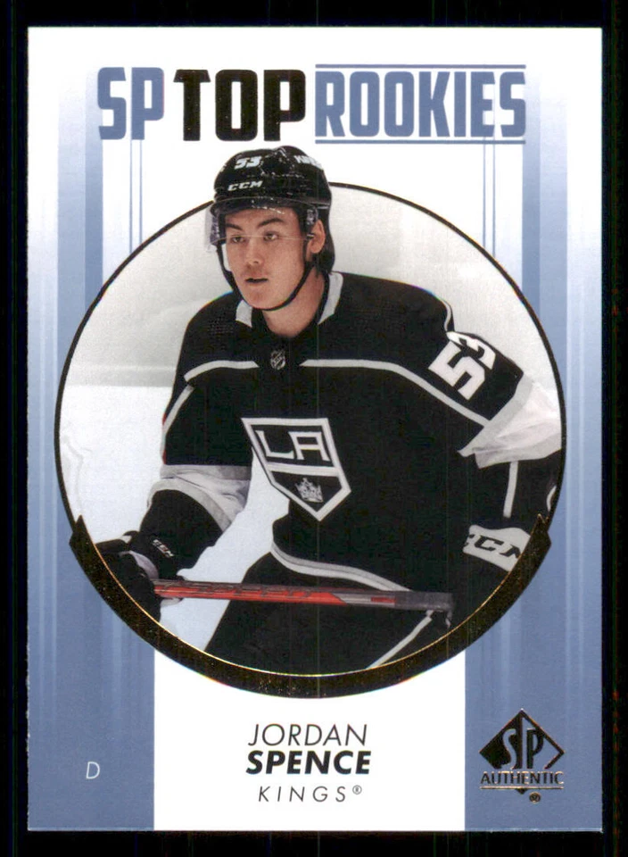 2022-23 SP Authentic Top Rookies Blue #TR18 Jordan Spence - Image 1 of 2