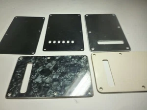 5 nice Strat Pickguard tremolo covers - Picture 1 of 4