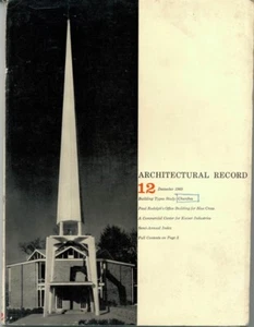 Architectural Record Architecture Nr. Dezember 1960 - Bild 1 von 1
