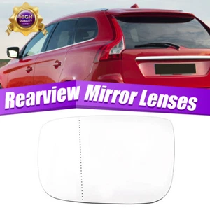 for Volvo XC60 2010-2017 Left Driver Side Heated Mirror Glass W/ Backing Plate . - Picture 1 of 17