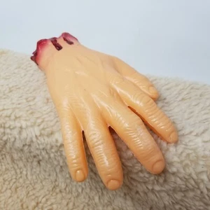 VTG Halloween Greenbrier Blow Mold Prop Bloody Severed Scary Horror Hand - Picture 1 of 6
