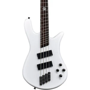 Spector NS Dimension HP 4 Four-String Multi-scale Electric Bass White Sparkle - Picture 1 of 5