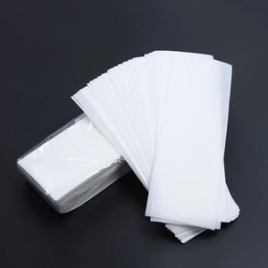 100Pcs Hair Paper Strips Leg Pad Wax Removal Cloth Accessories Nonwoven Epilator - Picture 1 of 12