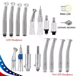 Dental LED Handstück Kit E-Generator Keramiklager High and Low Speed 2/4 Loch - Bild 1 von 26