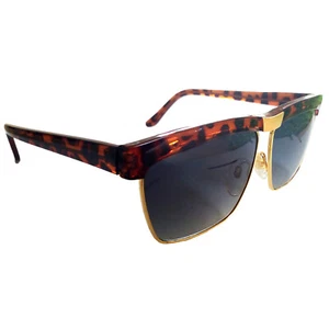 Gafas de sol unisex de diseño elegantes geniales marrón look tigre, P9347 - Imagen 1 de 12