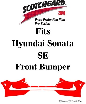 3M Scotchgard Paint Protection Pro Series Fits 2021 2022 2023 Hyundai Sonata SE - Image 1 of 3