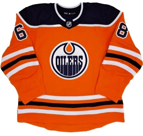Edmonton Oilers Game Issued Not Worn Used Adidas MIC JERSEY Size 56 Cover