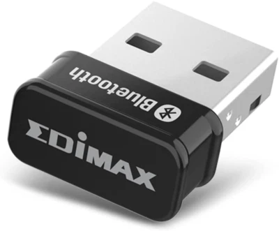 Adaptador Bluetooth Edimax para PC, BT 5.0 EDR Nano USB Dongle, Transferencia Rápida, Azul Foto 1 de 4